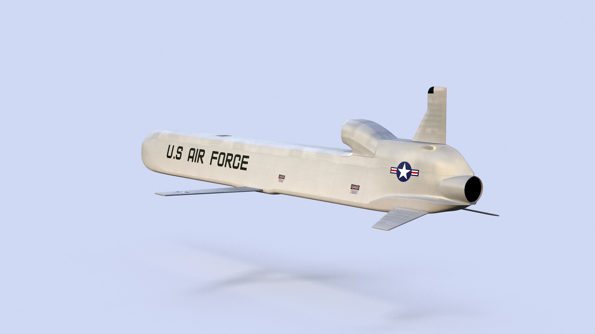 Agm86 Alcm Model TurboSquid 1641472