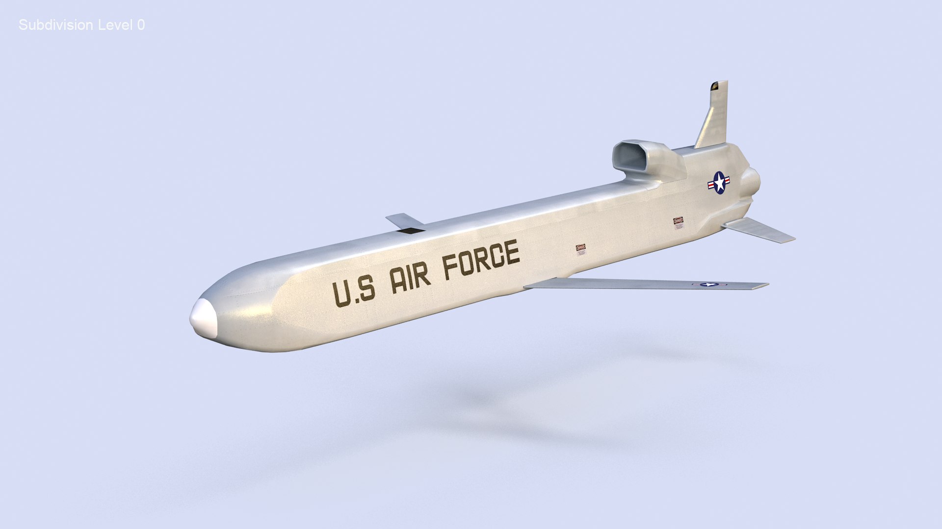 Agm-86 Alcm Model - TurboSquid 1641472