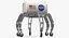 ATHLÈTE Lunar Rover Rigged