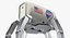 ATHLÈTE Lunar Rover Rigged