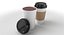 Cups Organizer Dispenser 3D Model
