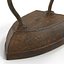 Vintage Clothes Iron 3D Model