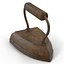 Vintage Clothes Iron 3D Model