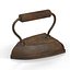 Vintage Clothes Iron 3D Model