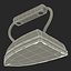 Vintage Clothes Iron 3D Model