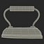 Vintage Clothes Iron 3D Model