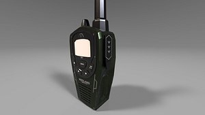 3D walky talky model