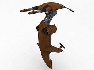 battle droid wars stap 3D model