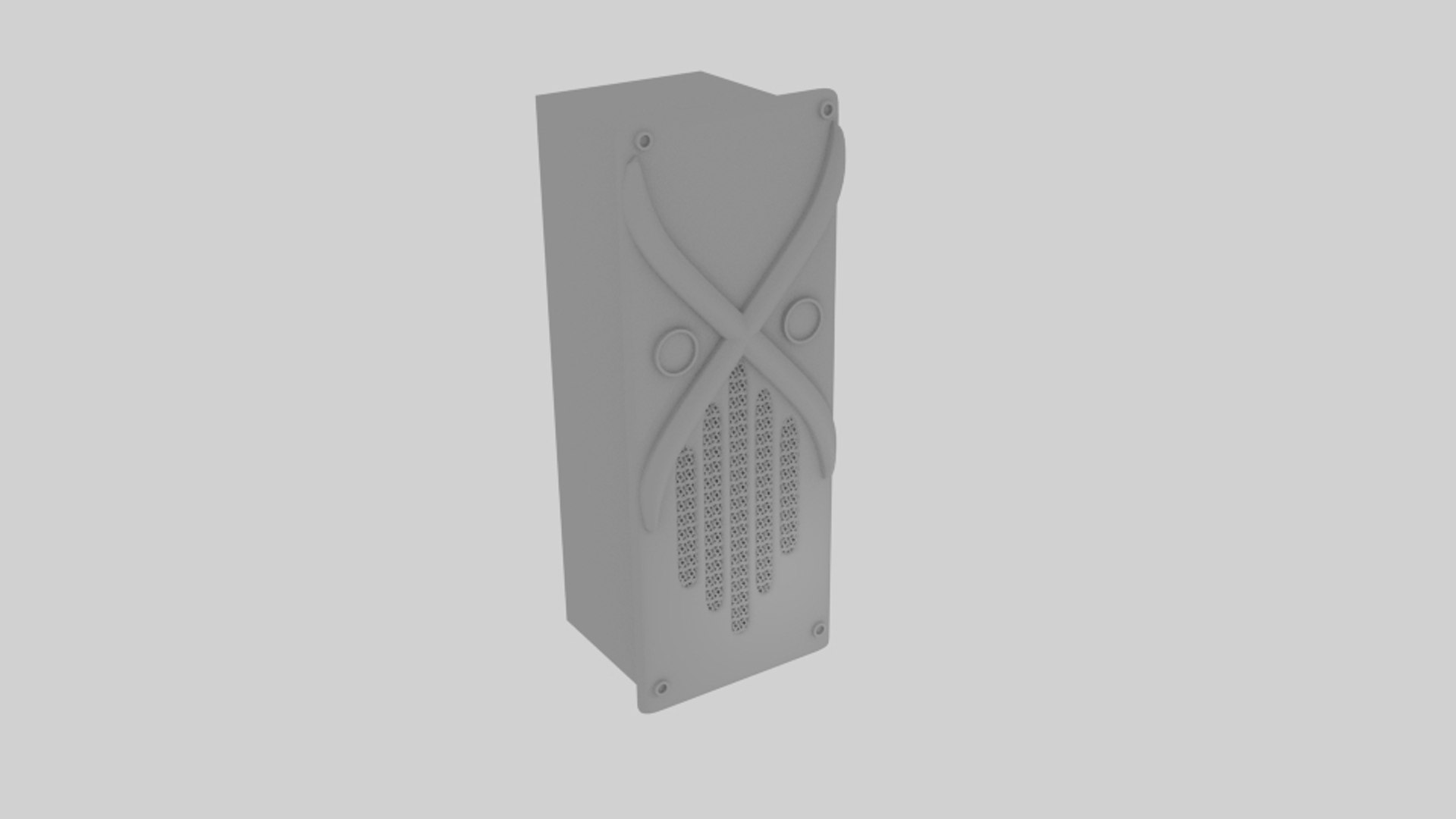 X Server Base 3D - TurboSquid 1289746