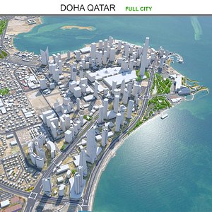 Doha City in Qatar