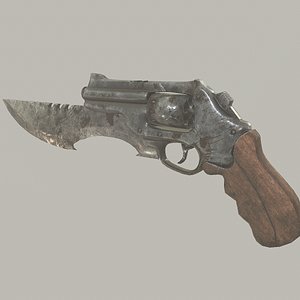 3D Weapon Gun Rev revolver