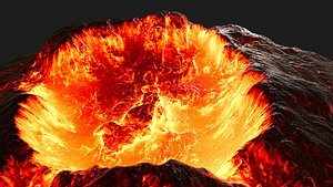 volcano 3D