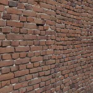 Wall 2 - Red bricks