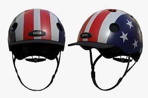 3D helmet sport helm model