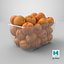 Fresh Apricots in Plastic Container