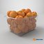 Fresh Apricots in Plastic Container