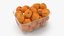 Fresh Apricots in Plastic Container