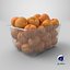 Fresh Apricots in Plastic Container