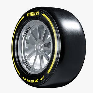 3D model F1 Pirelli P Zero 18 Inch 2022 Season