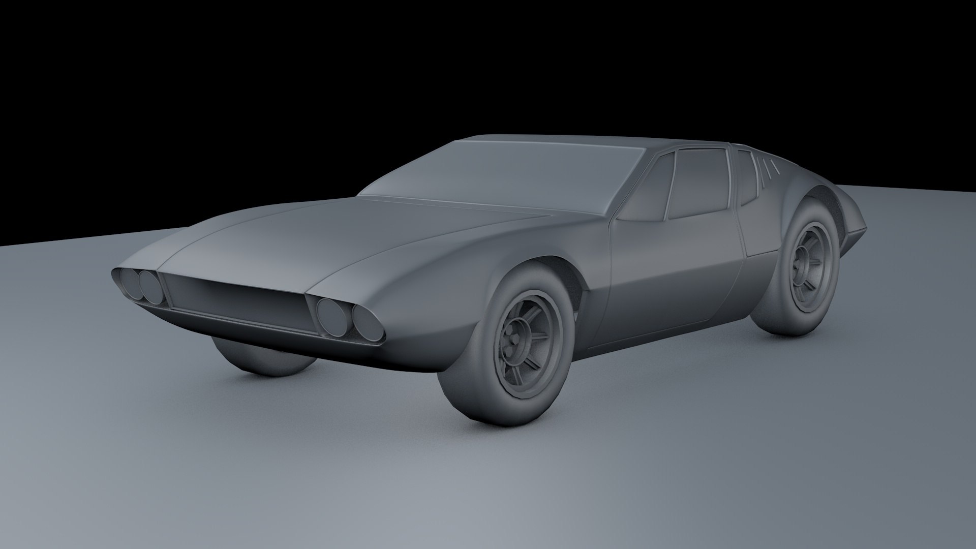 De Tomaso Mangusta 1970 3D - TurboSquid 1741589