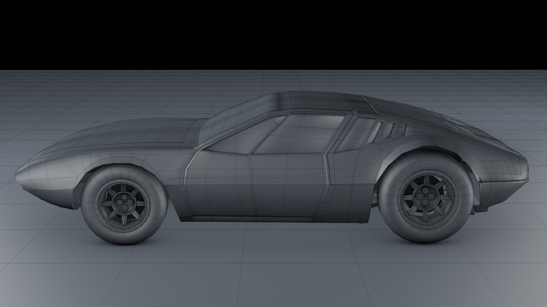 De Tomaso Mangusta 1970 3D - TurboSquid 1741589