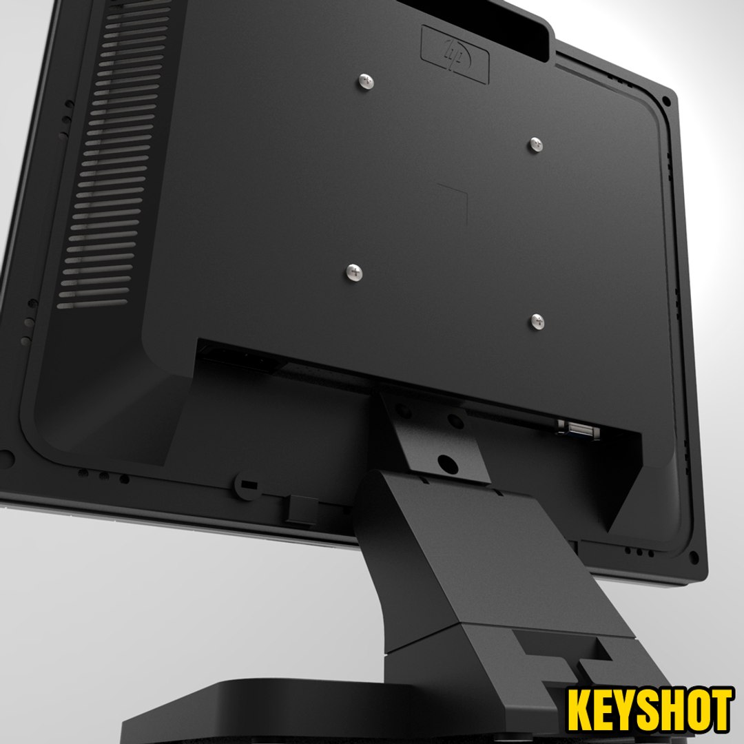 hp compaq le1711 monitor 3d max