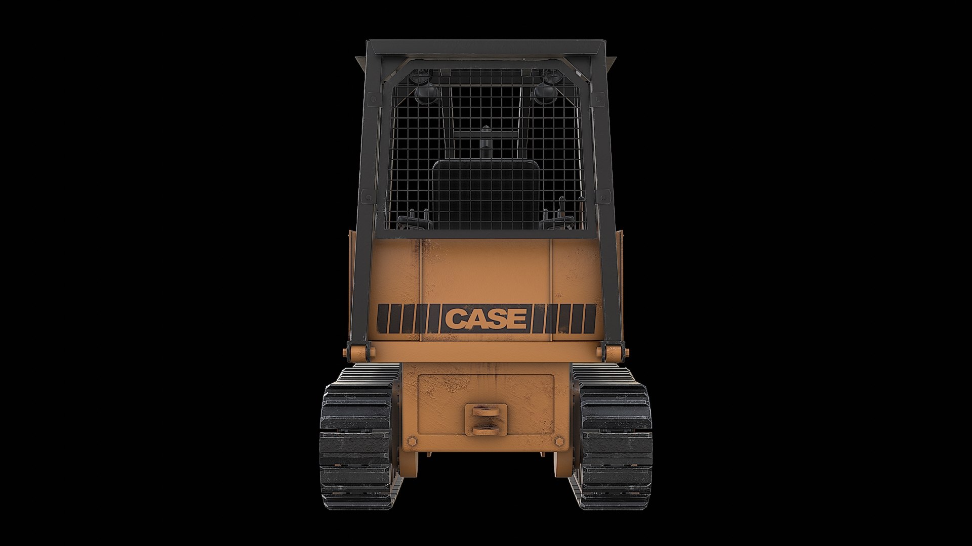 3D Case 855D Crawler Loader - TurboSquid 2416548