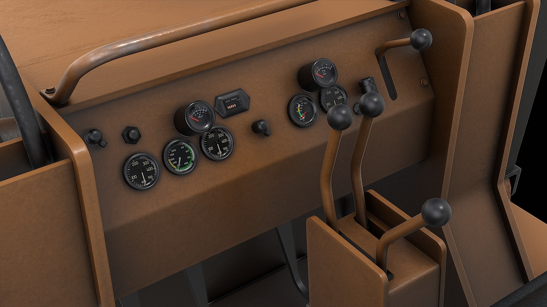 3D Case 855D Crawler Loader - TurboSquid 2416548