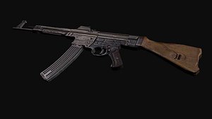 3dsmax stg44 assault rifle