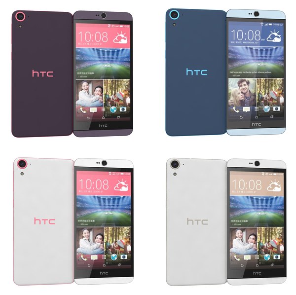 3d htc desire 826 colors model