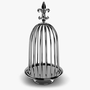 Metal Dome on Tray