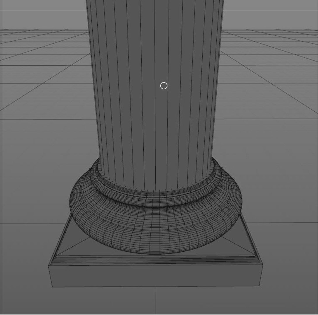 Column architecture 3D model - TurboSquid 1510891