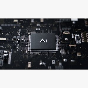 Circuit Board 3D model