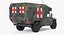 ambulance military car hmmwv 3d fbx