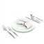 3D silverware diningware set cutlery