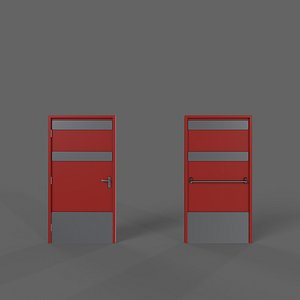 PBR Industrial Door B1