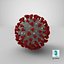 3D coronavirus virus