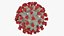 3D coronavirus virus