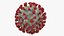 3D coronavirus virus