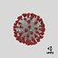 3D coronavirus virus