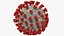3D coronavirus virus