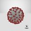 3D coronavirus virus