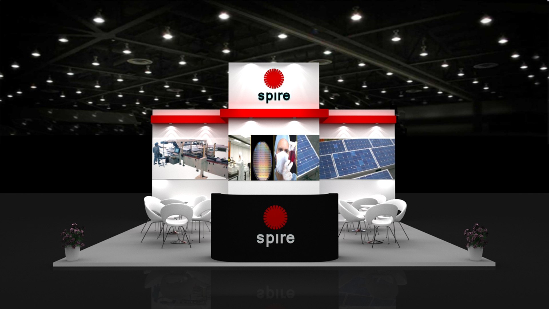 6x6 3side open stand 3D model TurboSquid 1988359