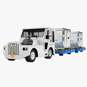 Aircraft Tow Tractor 07