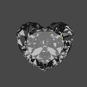 Diamond Heart 3D model
