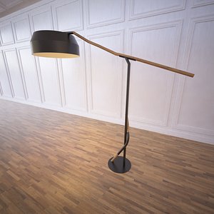 3d outline deporte driftwood lamp