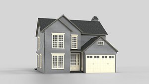 Neighborhood House 07T2 3D