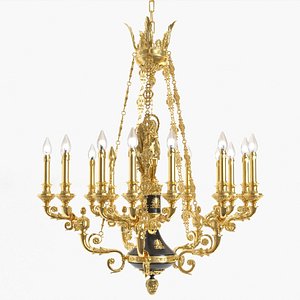chandelier 0001 3D