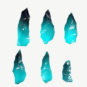 3D crystal set