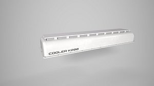 3D Truck Air Conditioner model